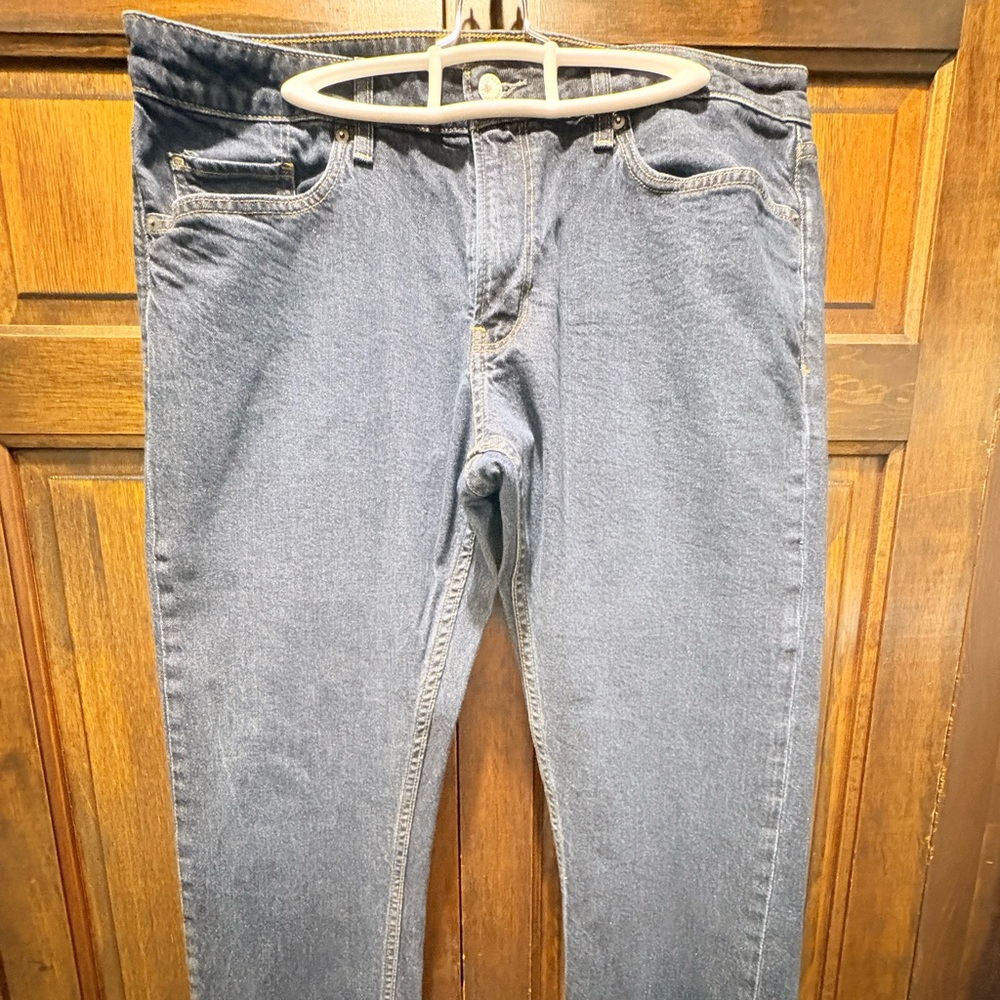 Bonobos Men's Dark Blue Straight Jeans